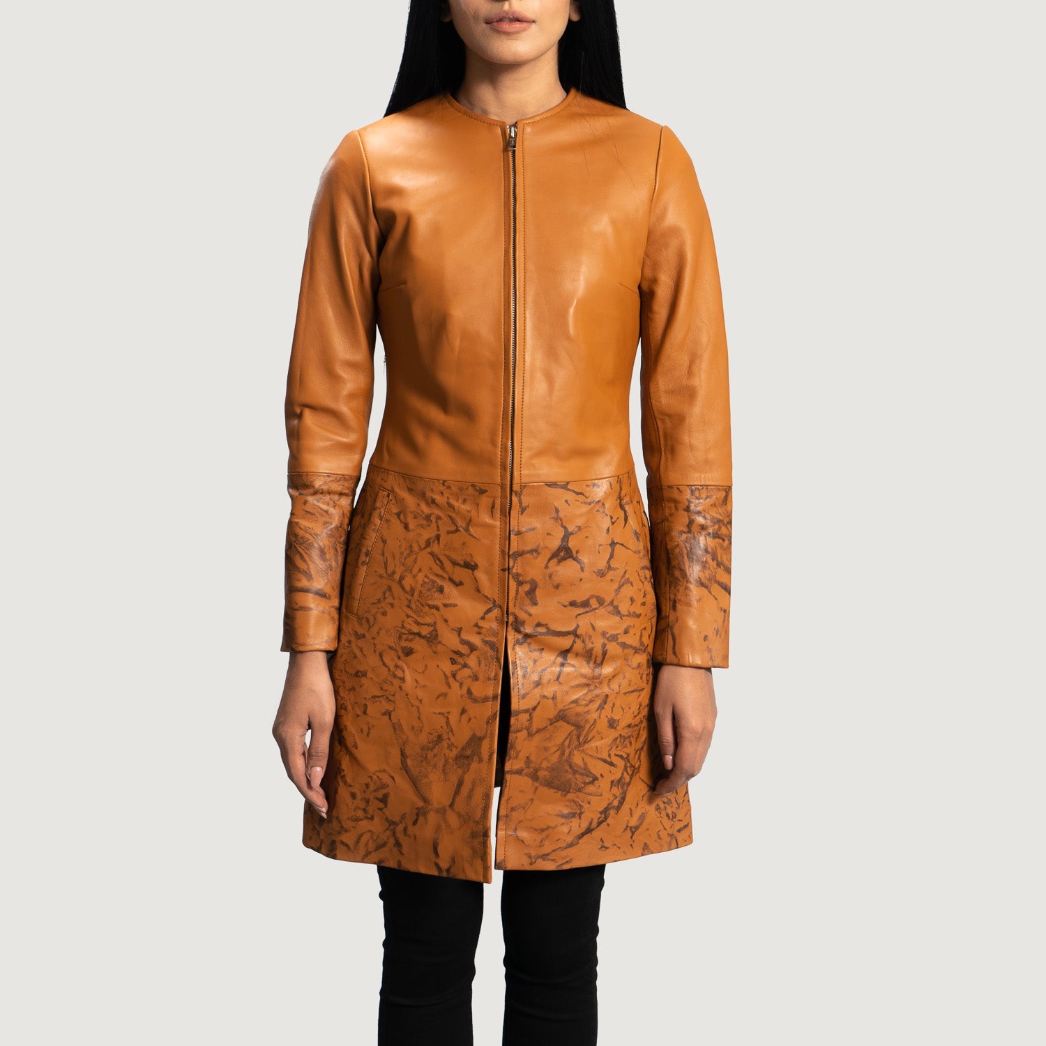 Long leather coats new arrivals